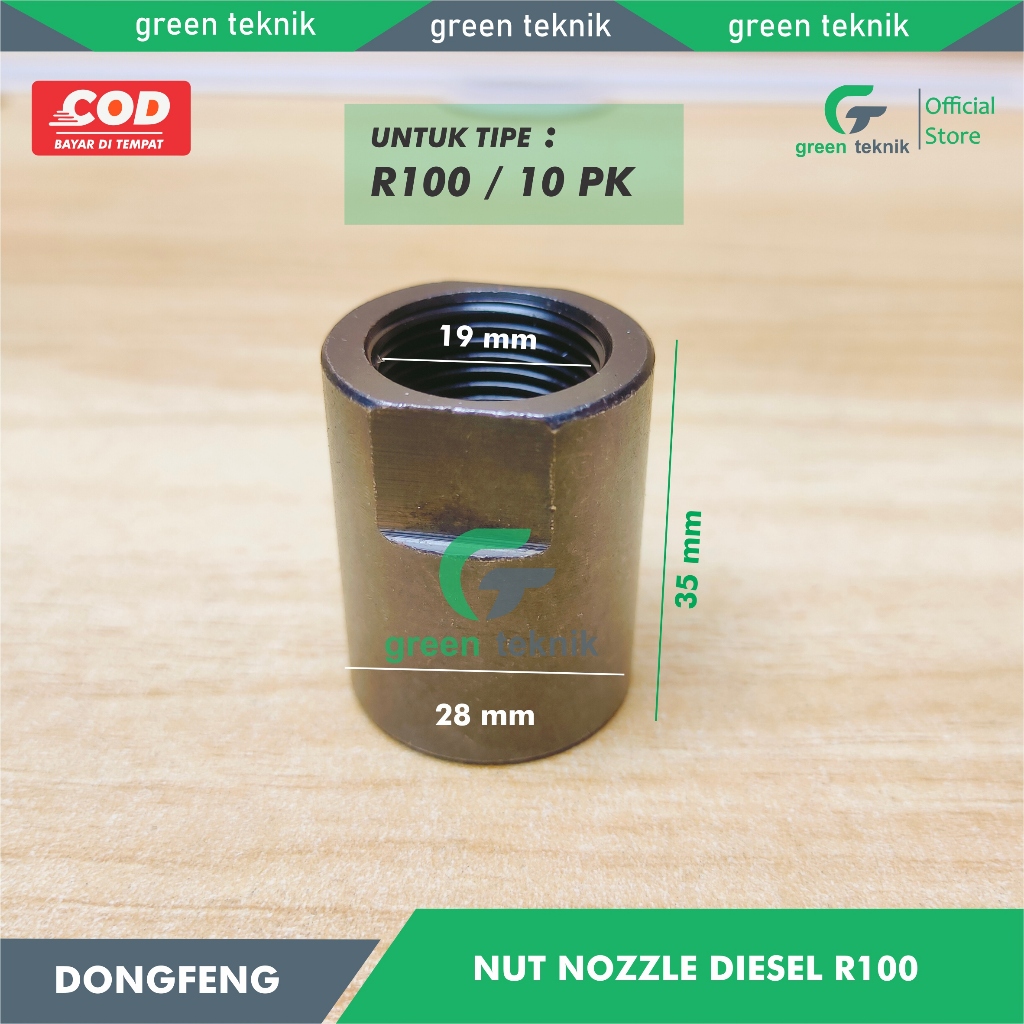 Nut Nozzle Diesel R100 10PK