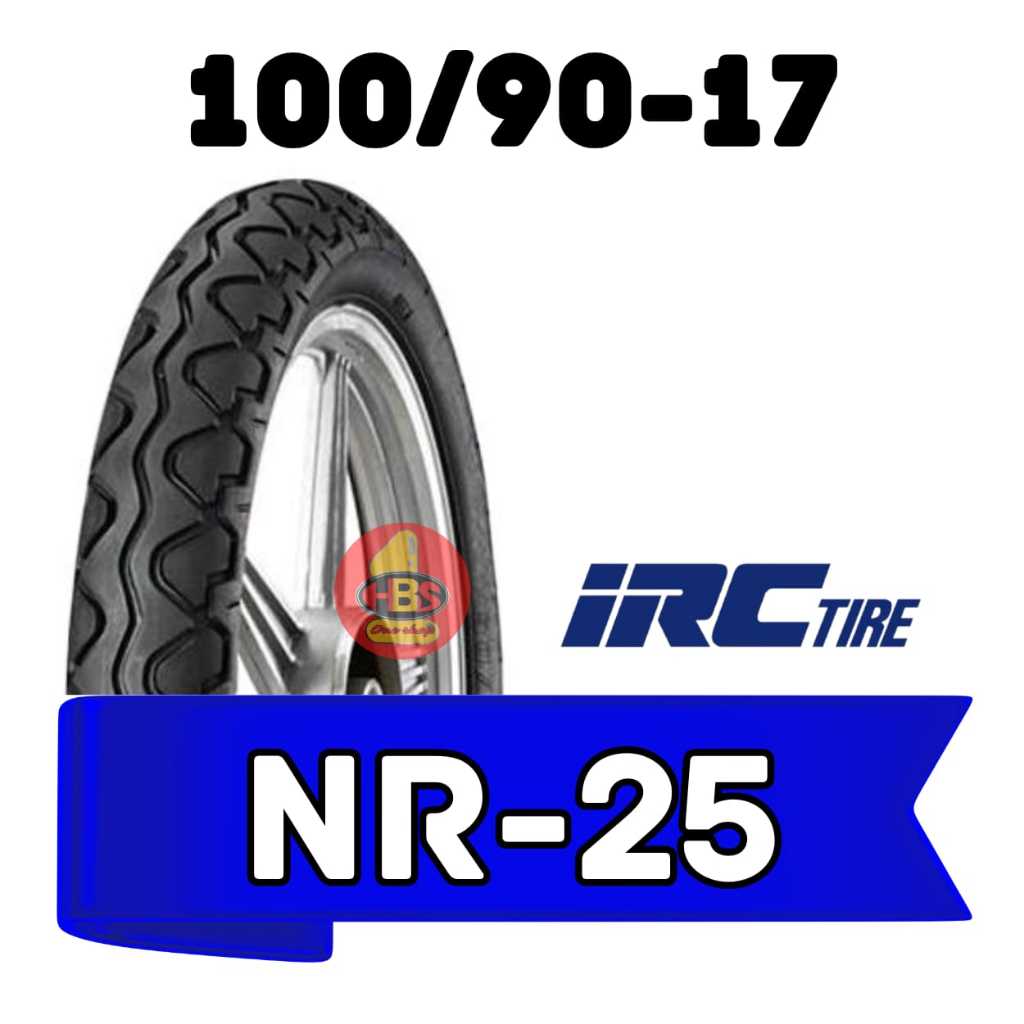 Ban Motor Ring 17 [ 100/90 ] NR25 Ban IRC 100/90-17 Tubeless