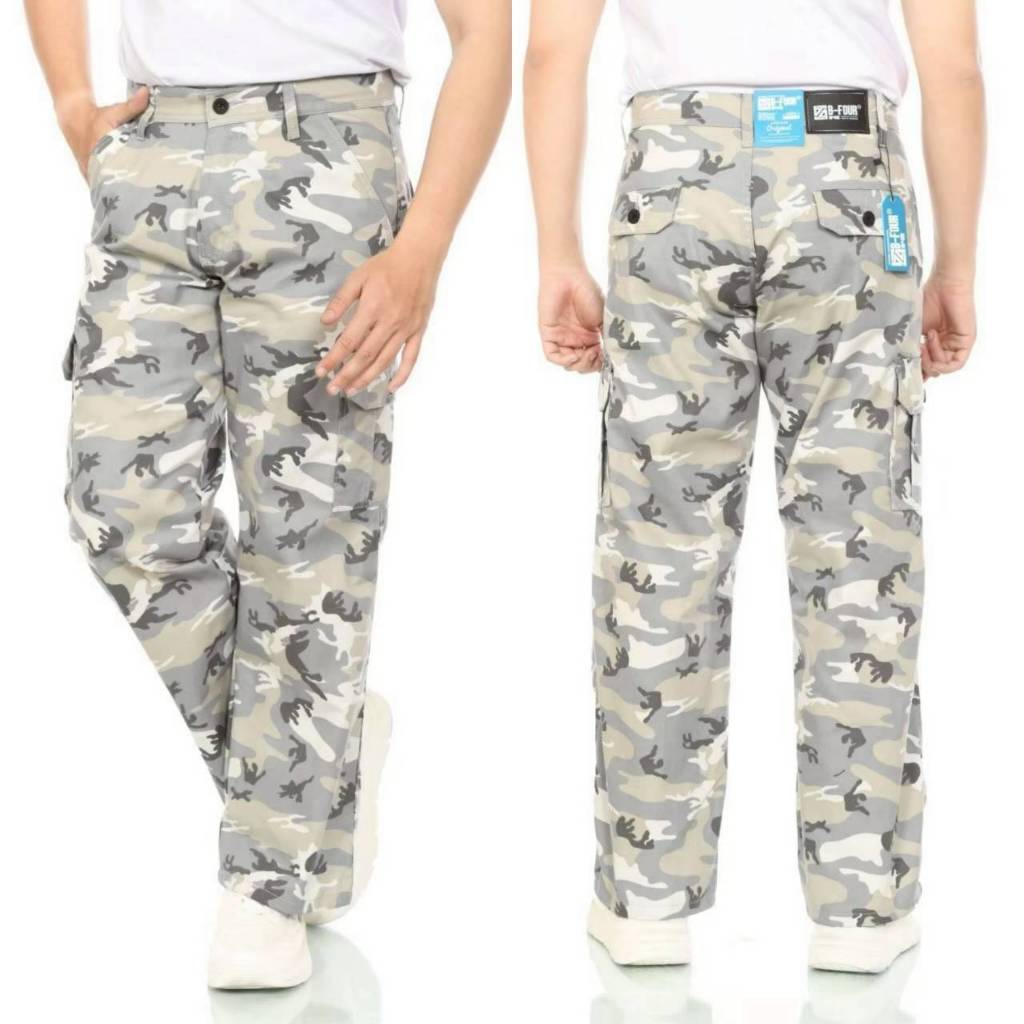 Celana Cargo Panjang Army Premium Original