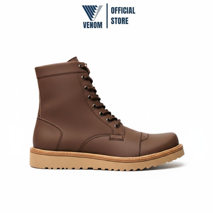 VENOM GROCK - Sepatu Boots Ukuran Besar ( 39 - 52 ) Boots Pria Wanita Unisex Big Size