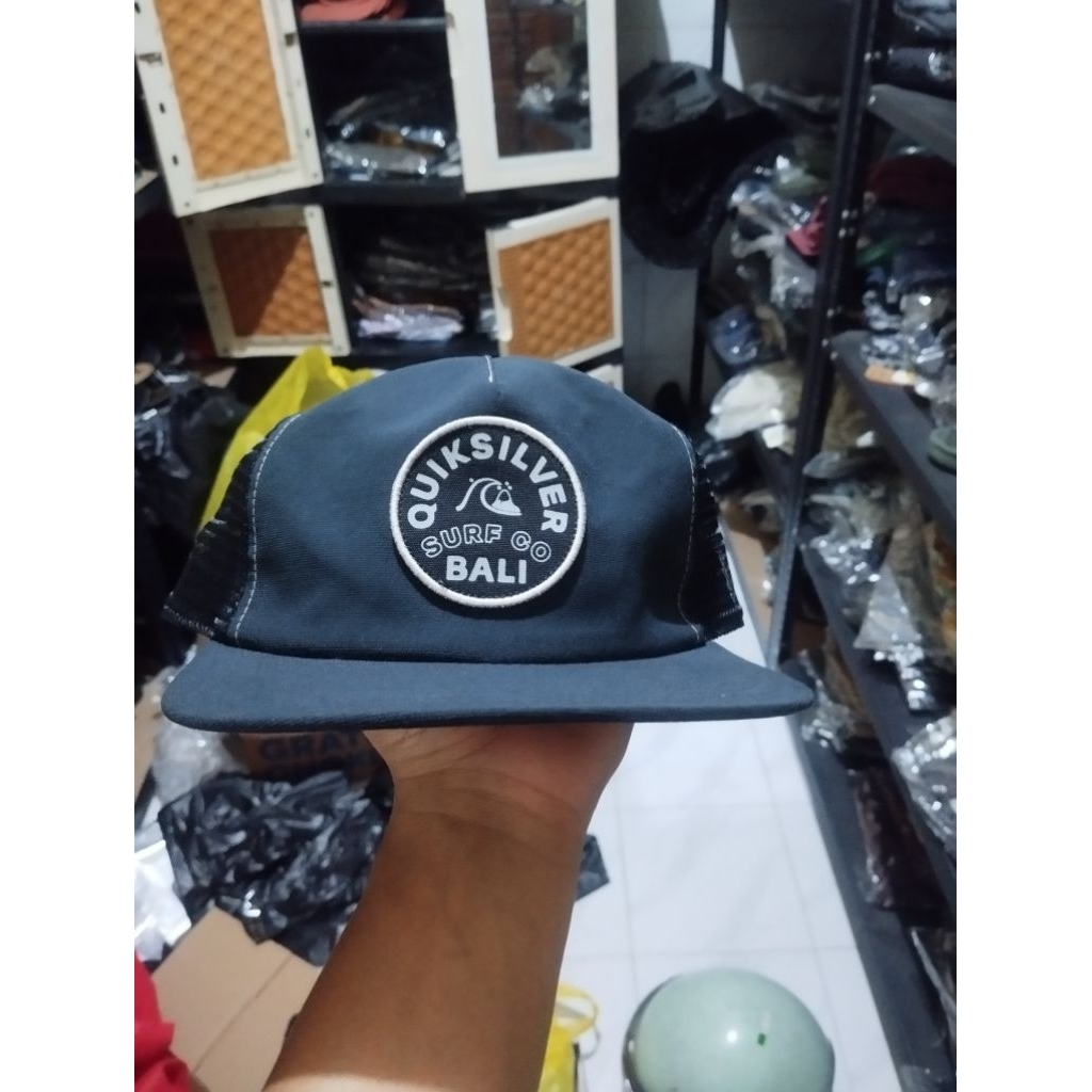 topi quiksilver timeless spin bali cap original