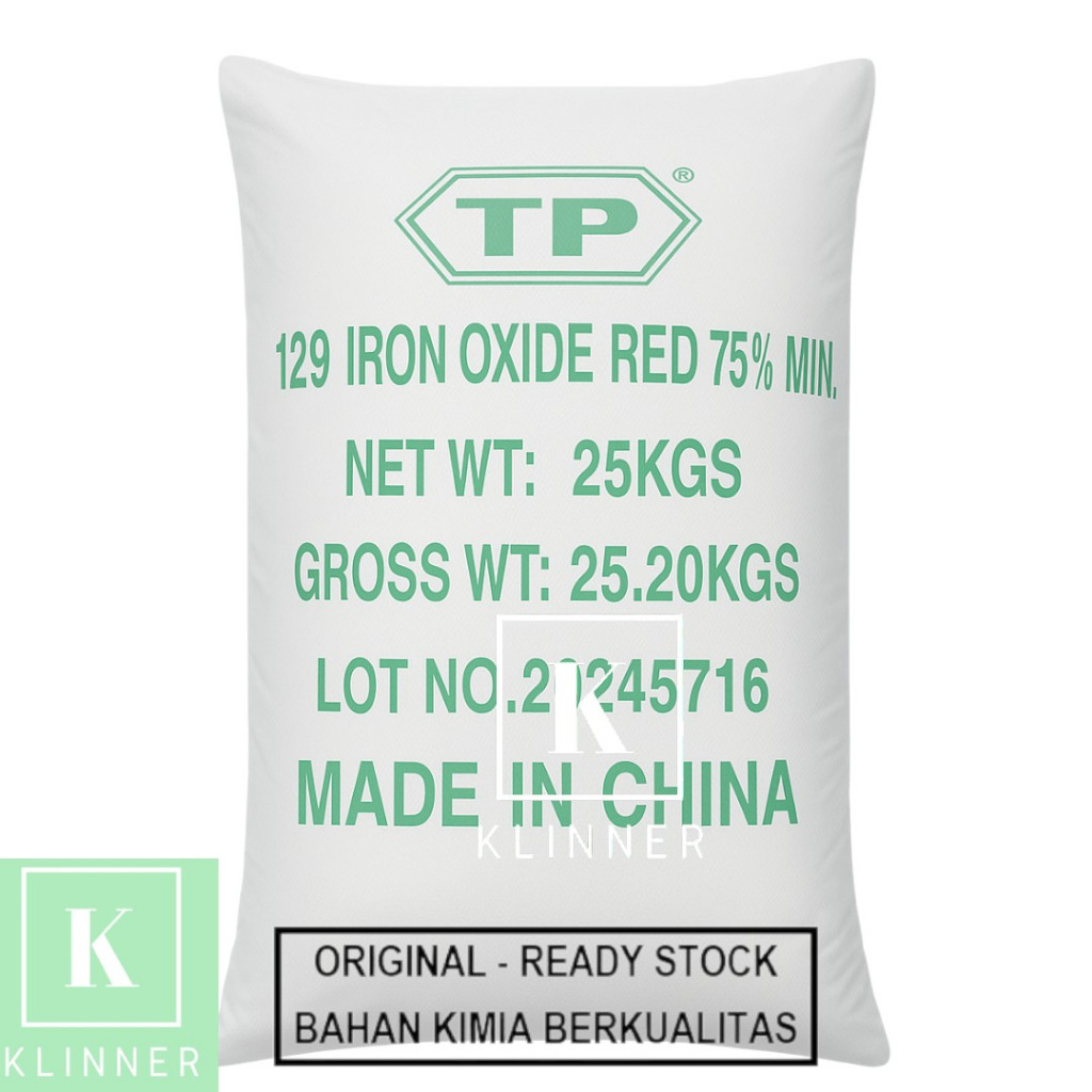 Iron Oxide red merah 25 kg/ iron oxide red