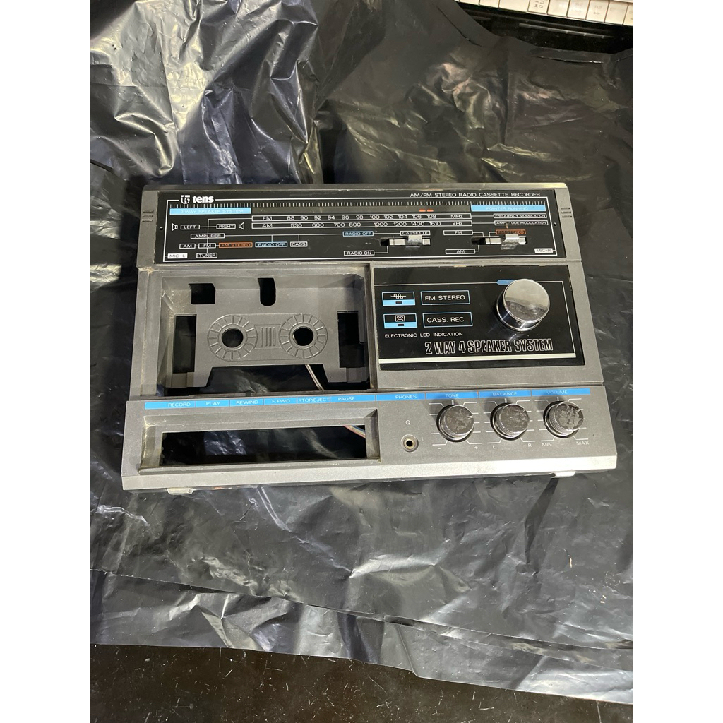 Panel Case Cover Depan Radio Tape Tens RTS-540