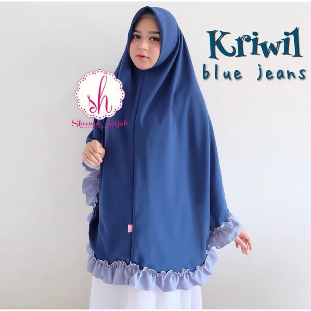 Preloved hijab kriwil sheema
