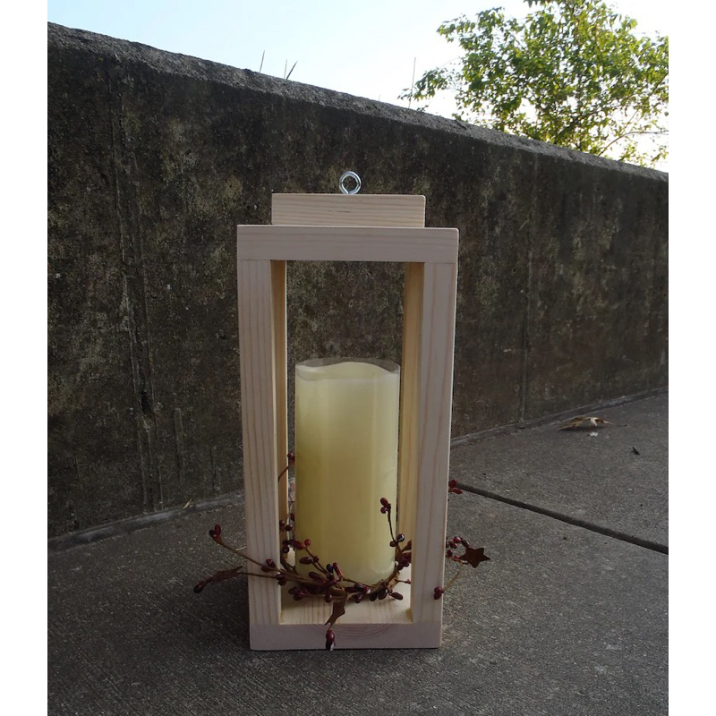 Dekorasi lentera kayu, dekorasi pesta