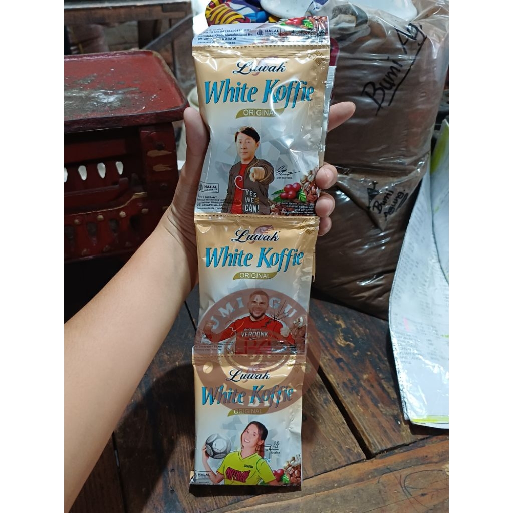 Luwak White Coffee Sachet 1 renteng