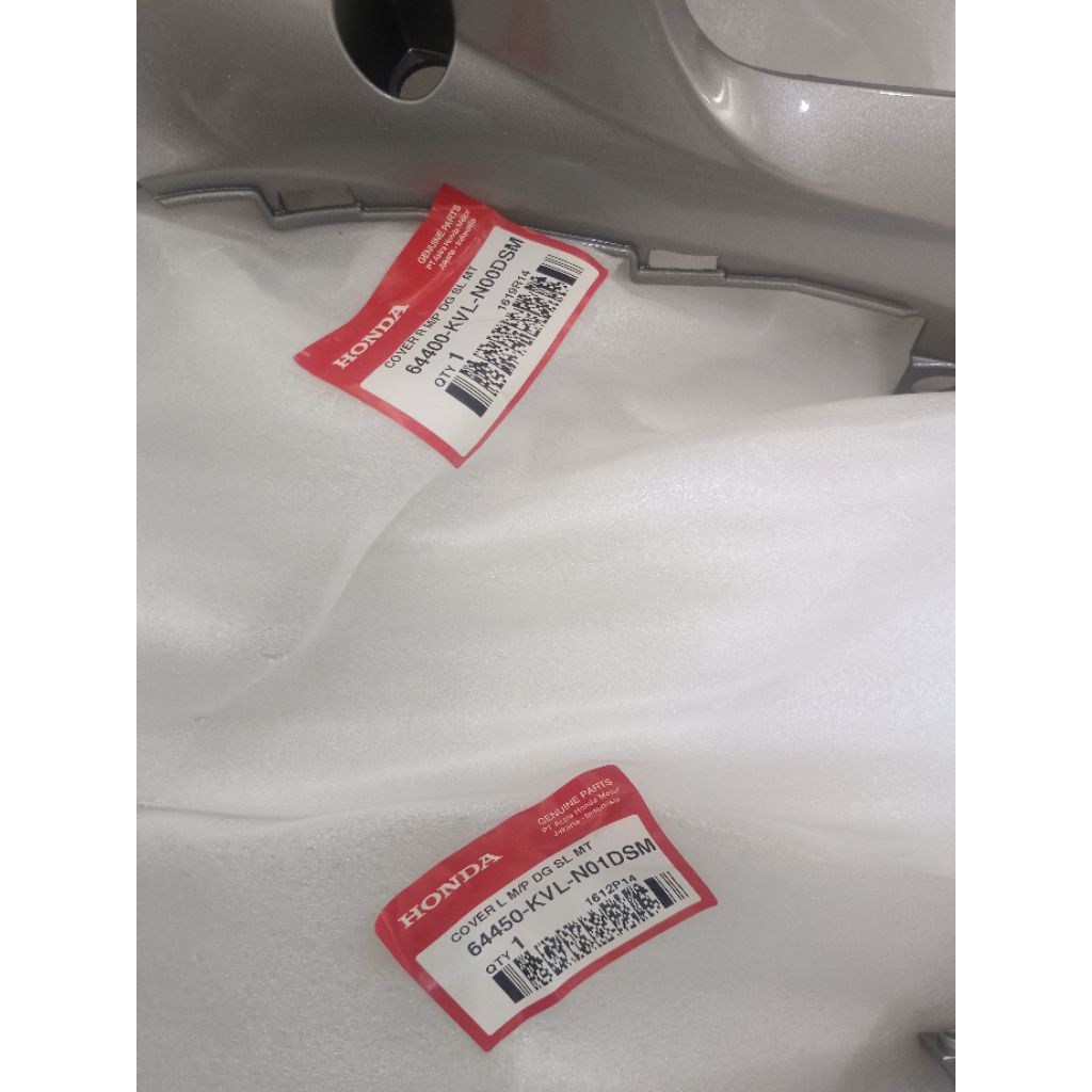 leksil dalam Honda Suprax125 BATMAN original ahm kode part 64400-KVL-NOODSM-64450-KVL-N01DSM