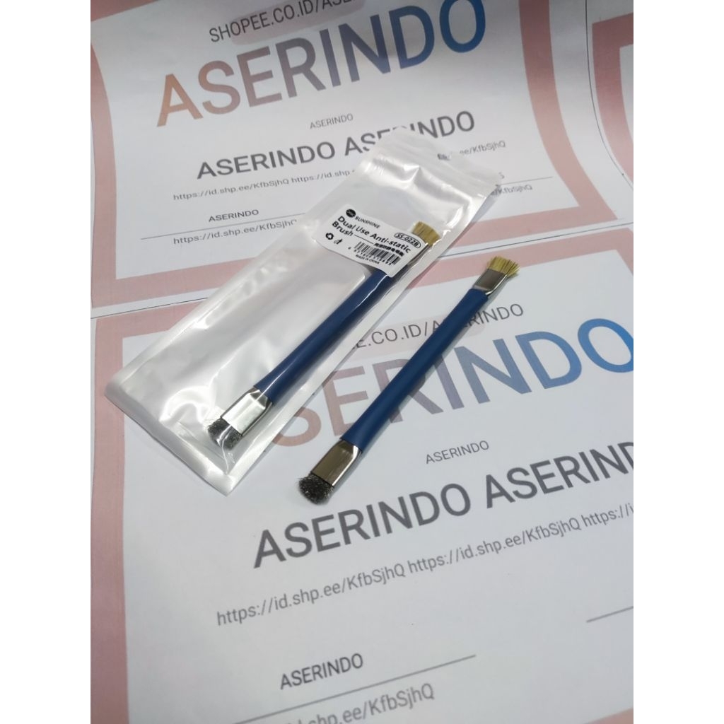 BRUSH HARD AND SOFT SUNSHINE SS-022B DOUBLE FUNGTION - KUAS SERVICE KASAR DAN HALUS SUNSHINE SS 022B