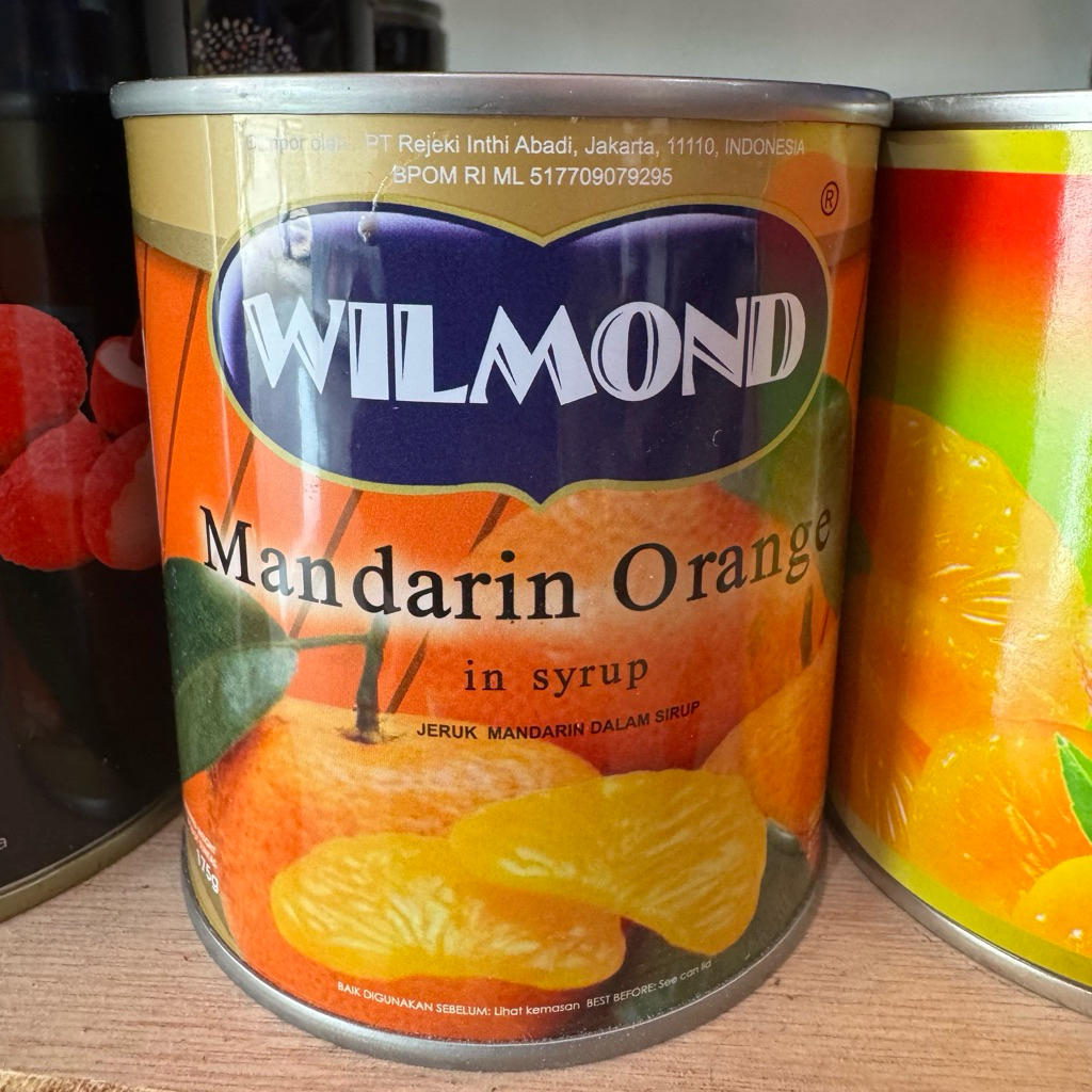 wilmond jeruk mandarin / buah kaleng jeruk mandarin