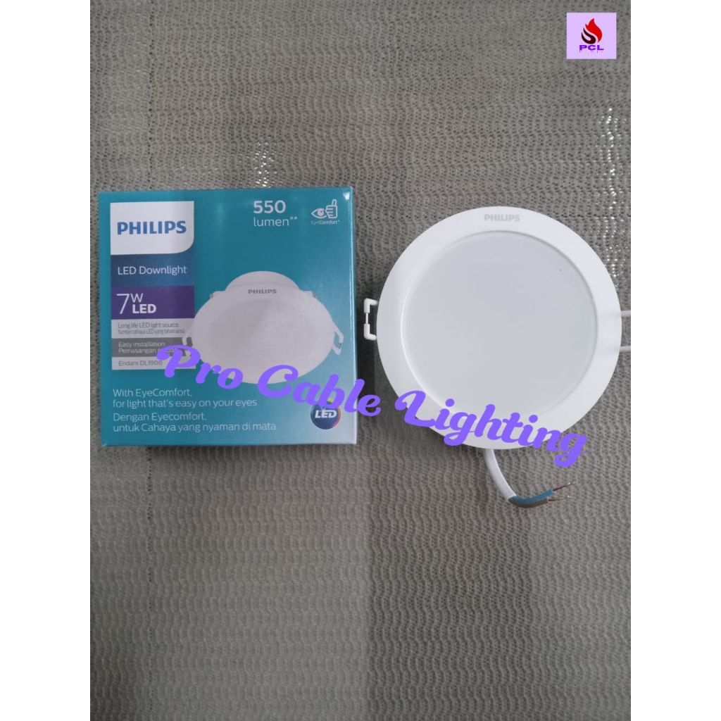 DL190B Eridani Downlight Philips 7W 7Watt