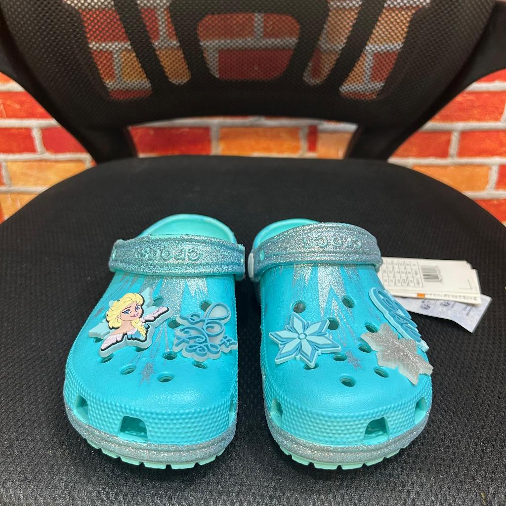 Sendal Crocs Kids Frozen Elsa Clog || Sandal Crocs Classic Frozen Elsa  Anak