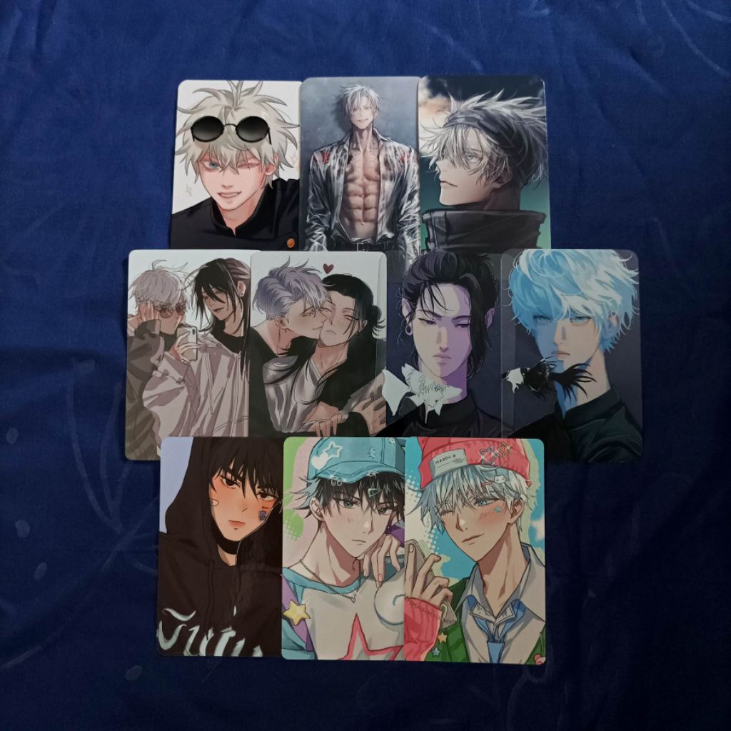 [Jujutsu Kaisen] Gojo Satoru Fushiguro Megumi Itadori Yuuji Geto Suguru Anime Photocard