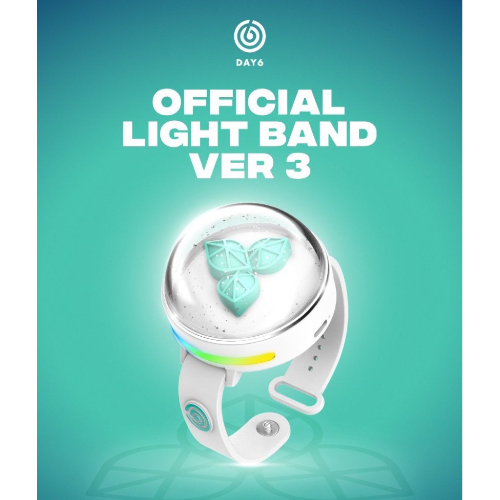 [PRE ORDER] OFFICIAL LIGHT BAND LIGHTBAND VER 3 DAY6 ORIGINAL MURAH