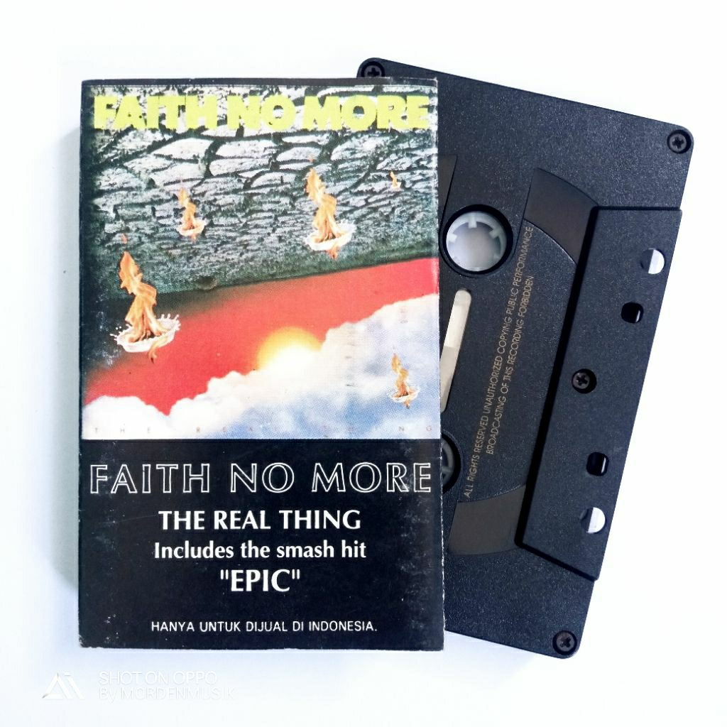 Kaset pita Faith No More album The Real Thing (1990) Polygram