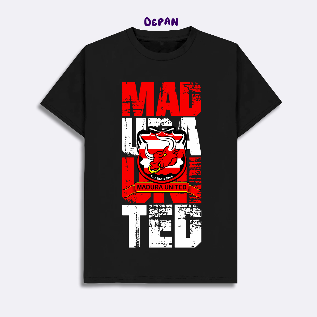 Kaos Madura United Kaos Suporter Bola Madura United Baju Tshirt Bola