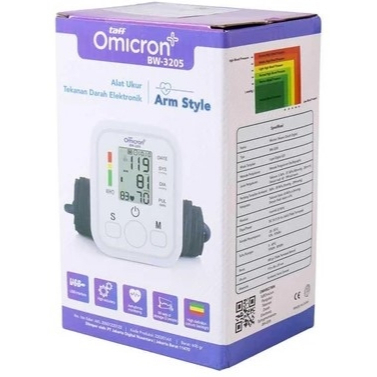 Alat Tensi Taff Omicron / Alat Tensi Darah Digital