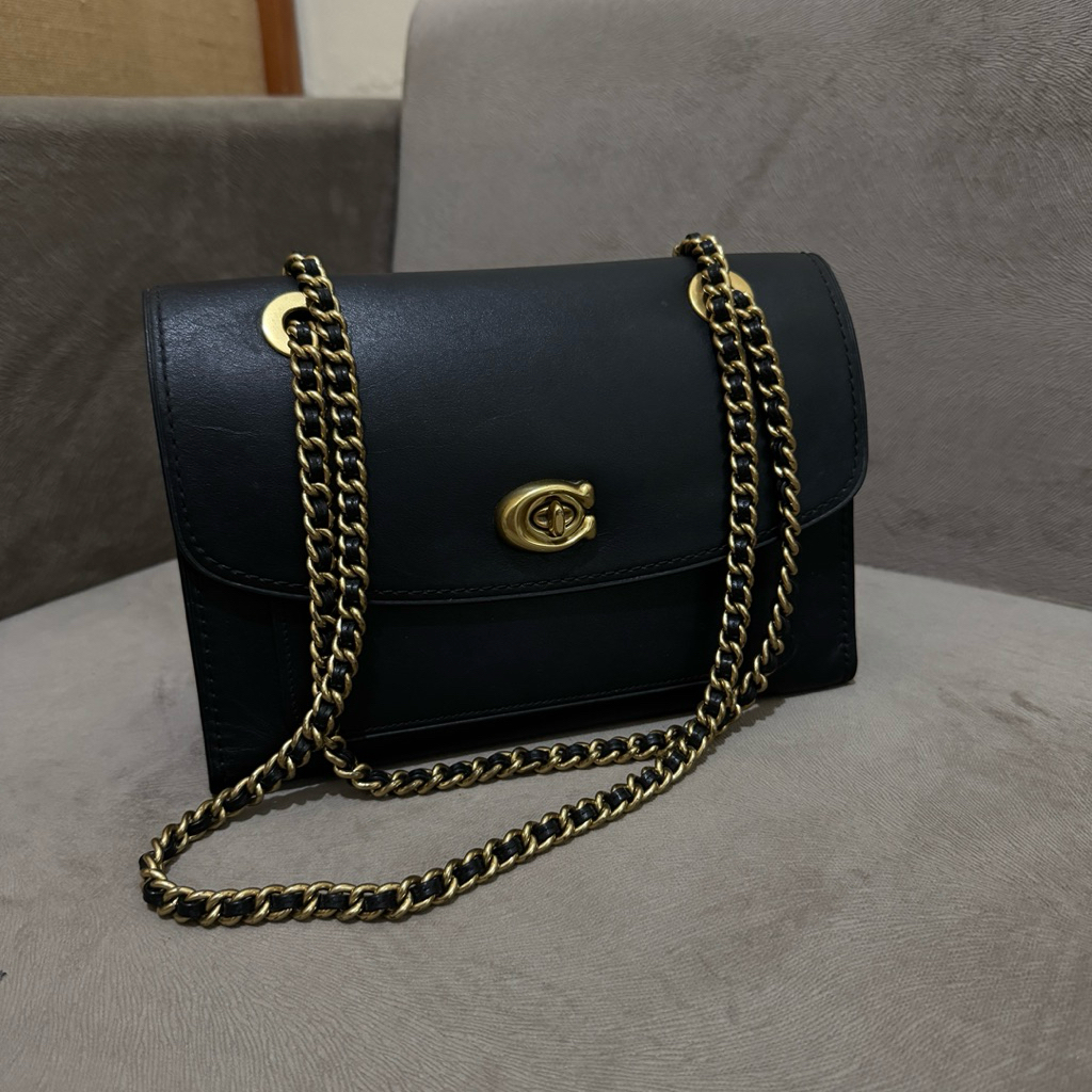 PRELOVED COACH PARKER BLACK BUTIK / AUTHENTIC