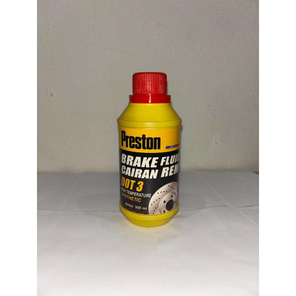MINYAK REM PRESTONE 300ML DOT 3 MERAH / MINYAK REM PRESTONE DOT 3 GROSIR