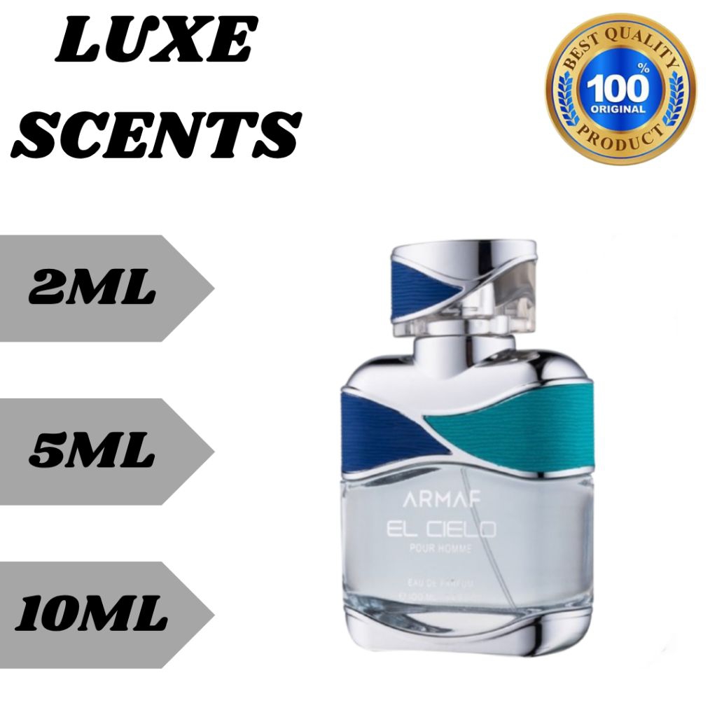 Decant armaf el cielo pour homme 2ml 5ml 10ml