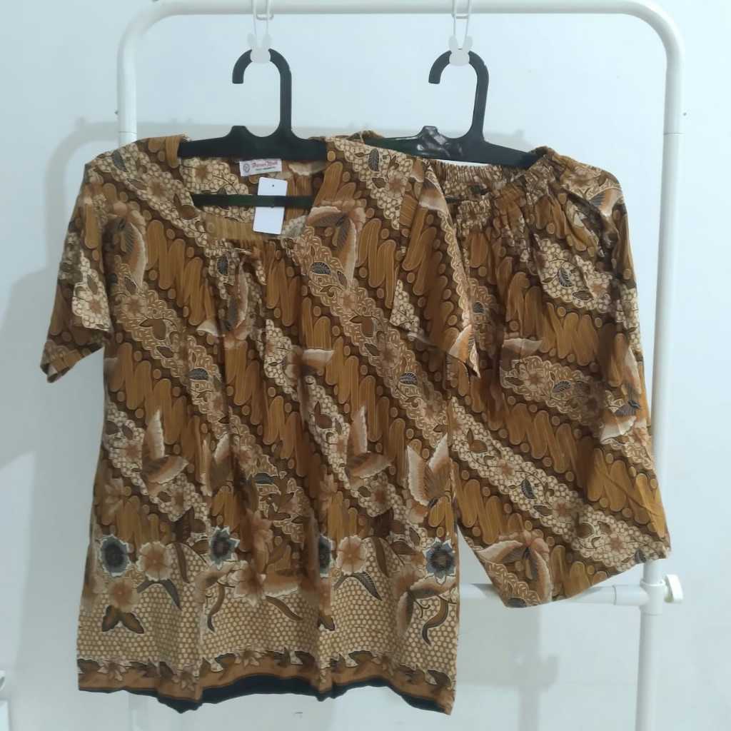 Baju Tidur / Piyama / Setelan Atas Bawah Batik Danar Hadi