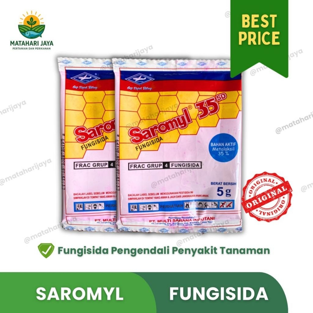 SAROMIL 35 SD 5gram – Fungisida Sistemik untuk Benih