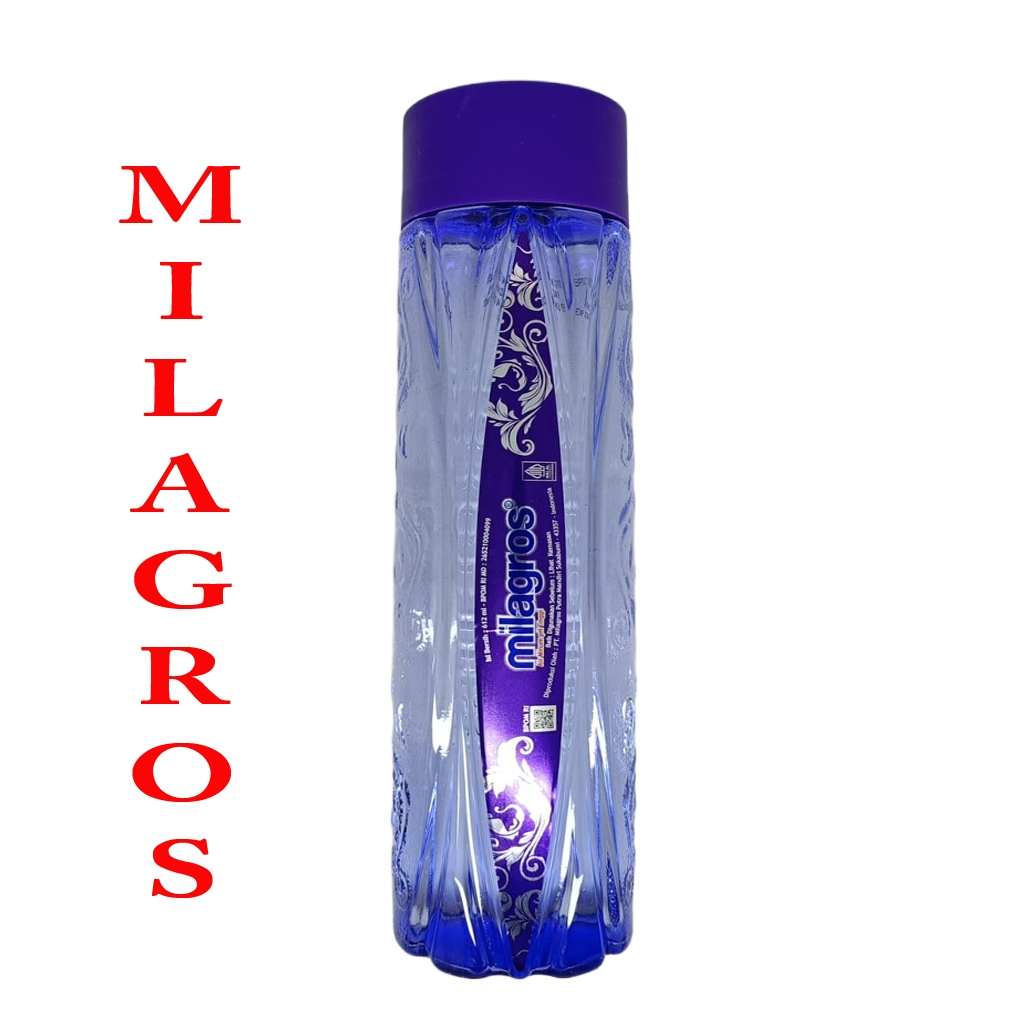 Air Minum pH tinggi air mineral alkali Milagros untuk kesehatan - Exp : 2027