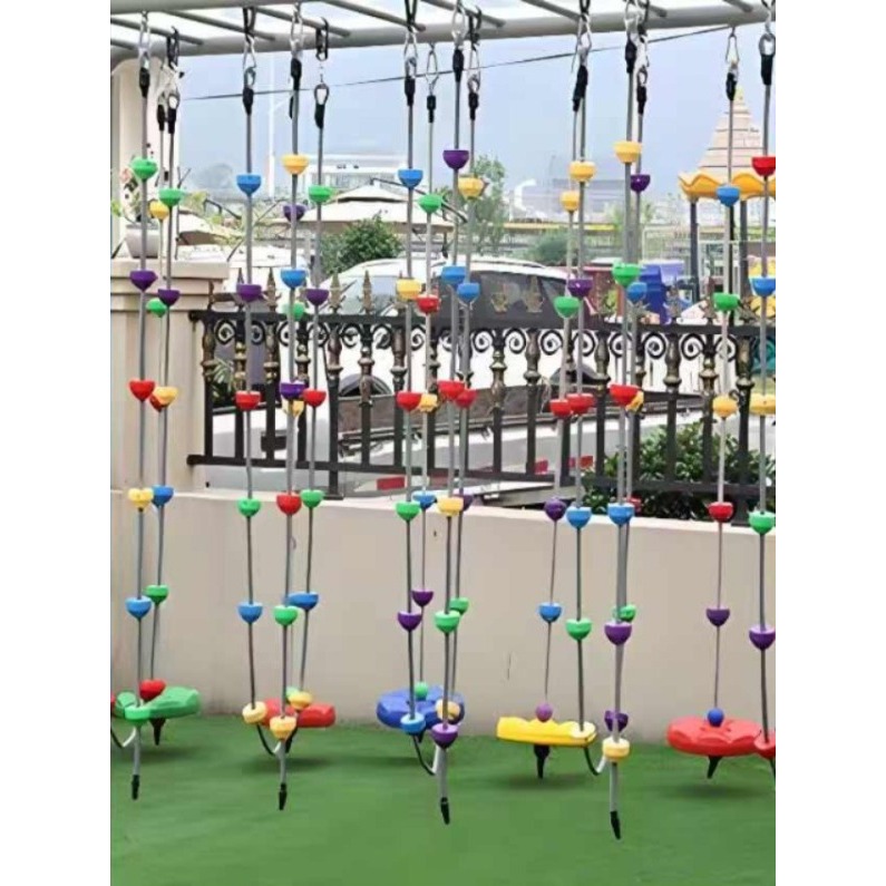 Playground Climbing Rope Anak – Tali Panjat Warna-warni Outdoor & Indoor | 2 Meter