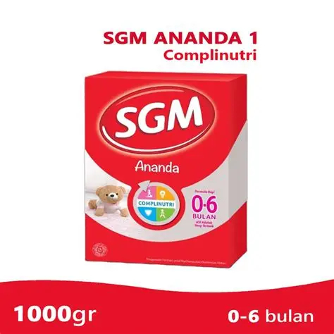 SGM 1 (0-6 Bulan) Ananda Presi Susu Bayi / Susu Formula / Susu Perkembangan Bayi