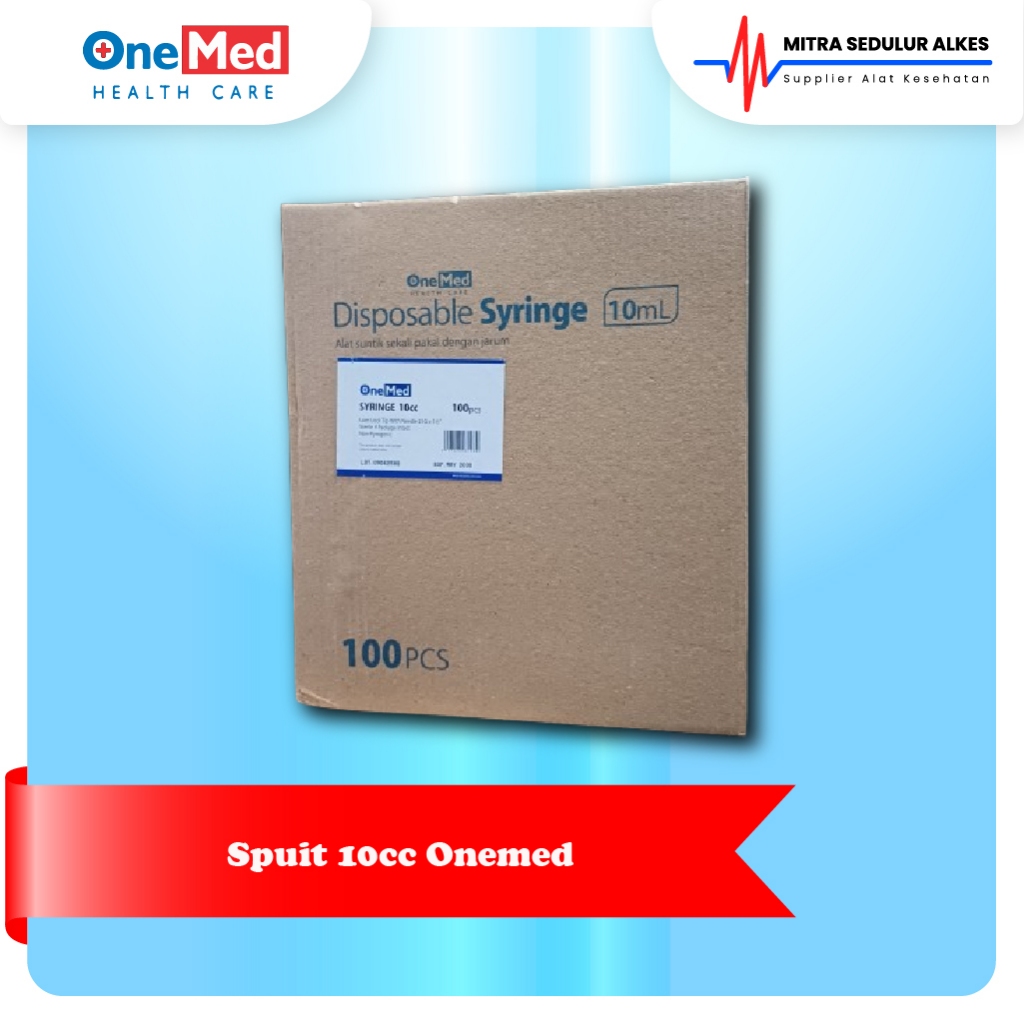 Spuit 10cc 10 cc Onemed 10 ml BOX