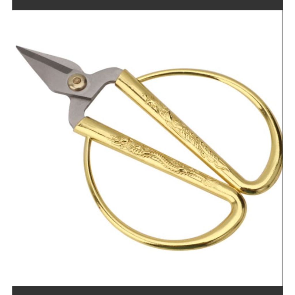 Gunting Kawat Emas Dan Seng plat Emas Model Kodok Besar