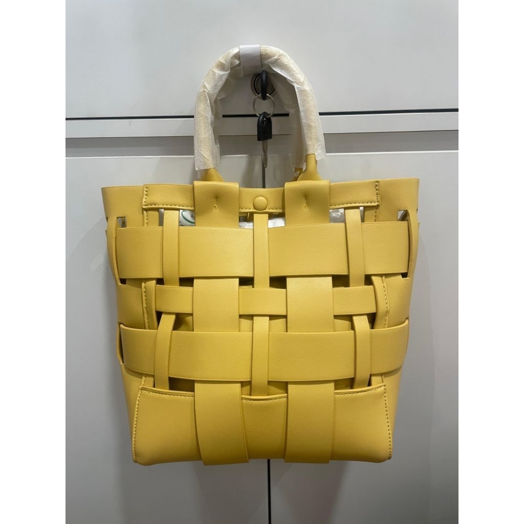 Fashion Tas Anyam BV Hand Bag Tas selempang wanita