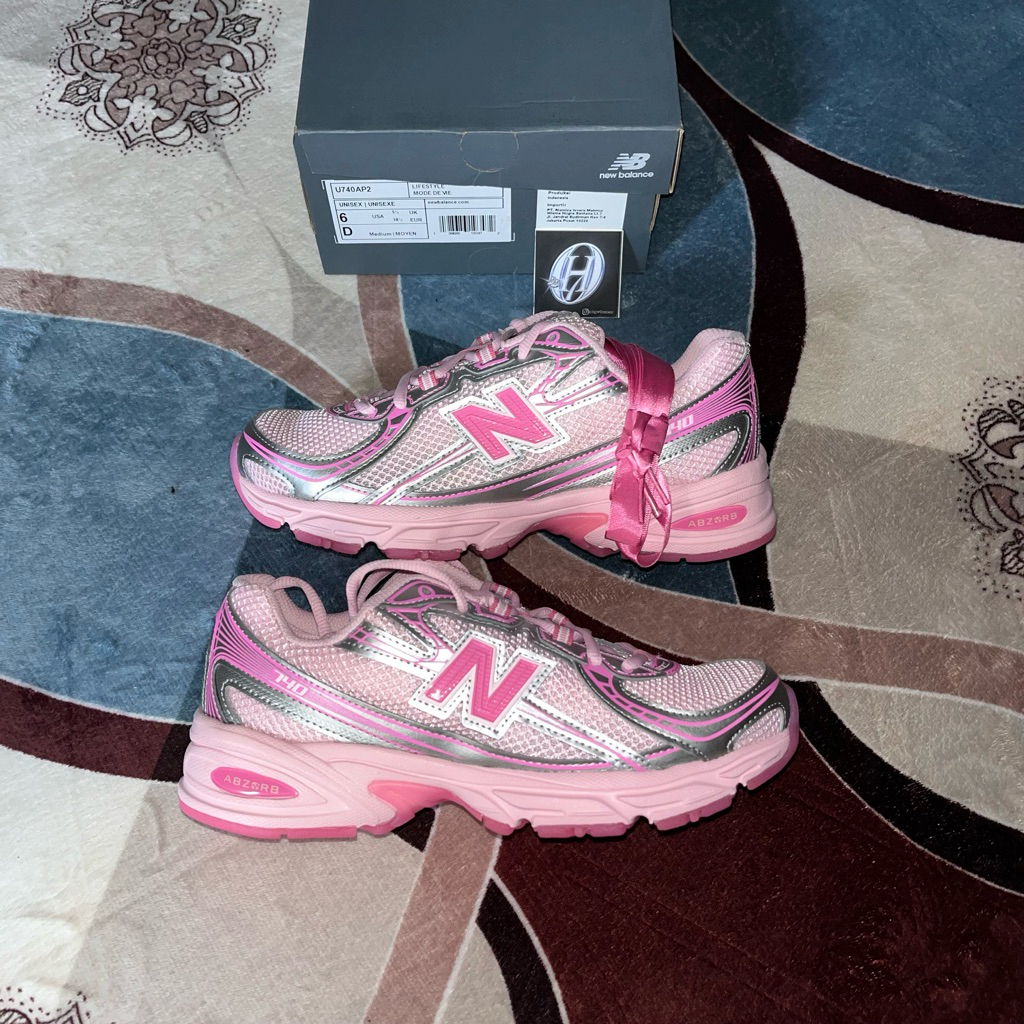 New Balance 740 Atmos Pink Original Resmi 100%