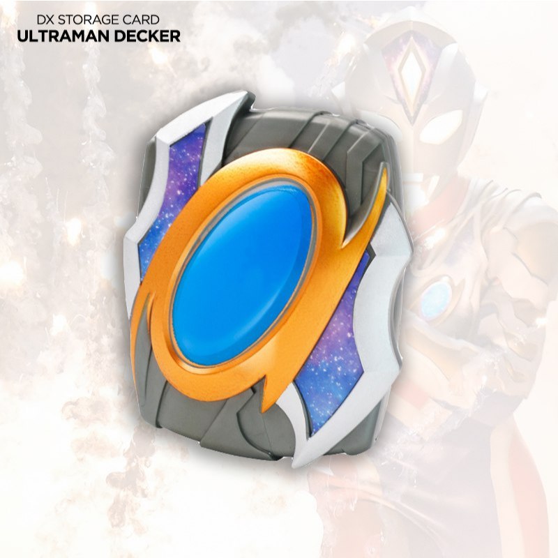 Koleksi Mainan Ultraman Decker DX Storage Card Mainan Anime Tokusatsu Ultraman Lengkap Kartu Koleksi