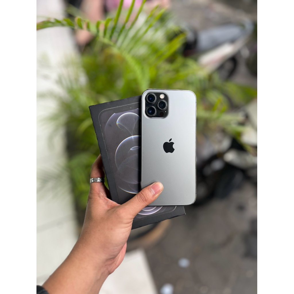 iphone 12 promax 256gb second full original