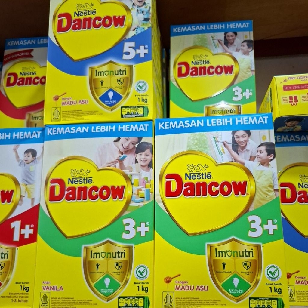 DANCOW 3+VANILA/MADU DANCOW 5+MADU 1KG