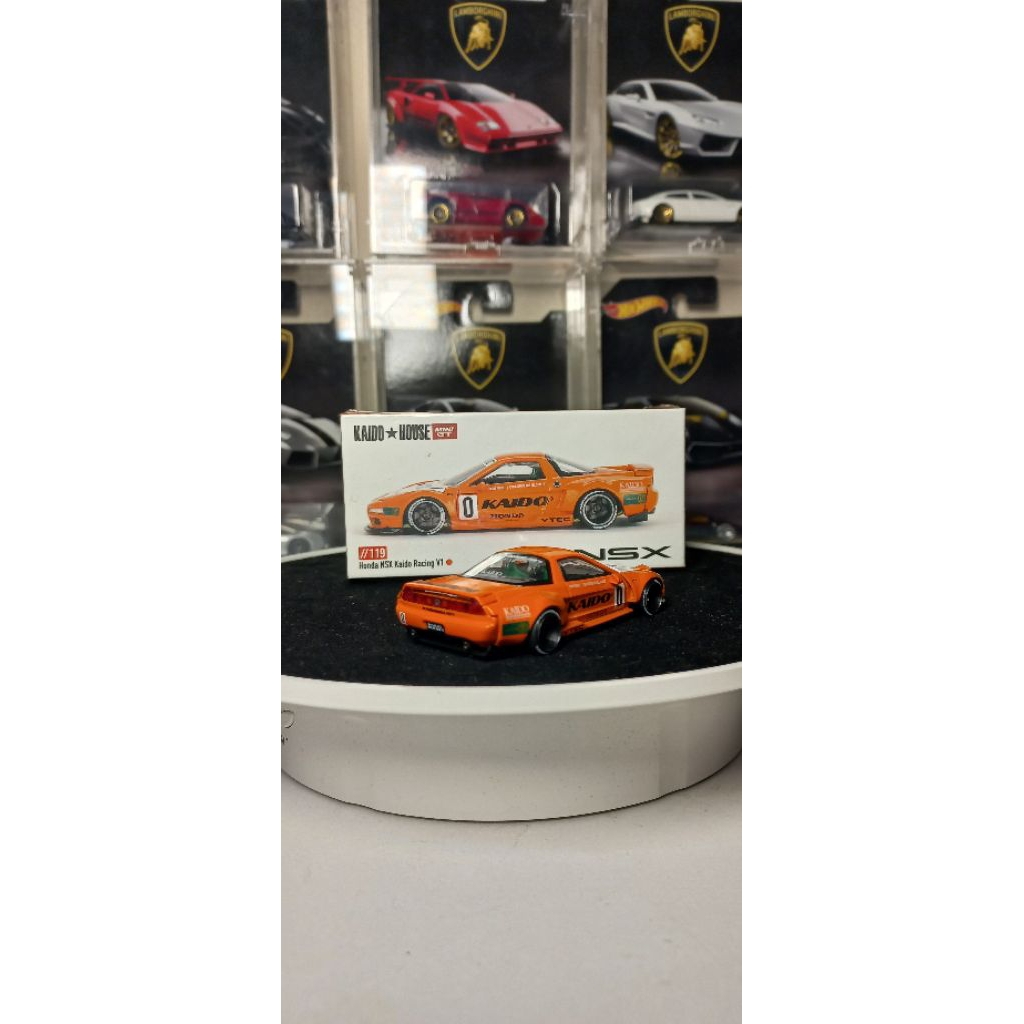Mainan Mobil Diecast Kaido House NSX Kaido Racing V1 Orange