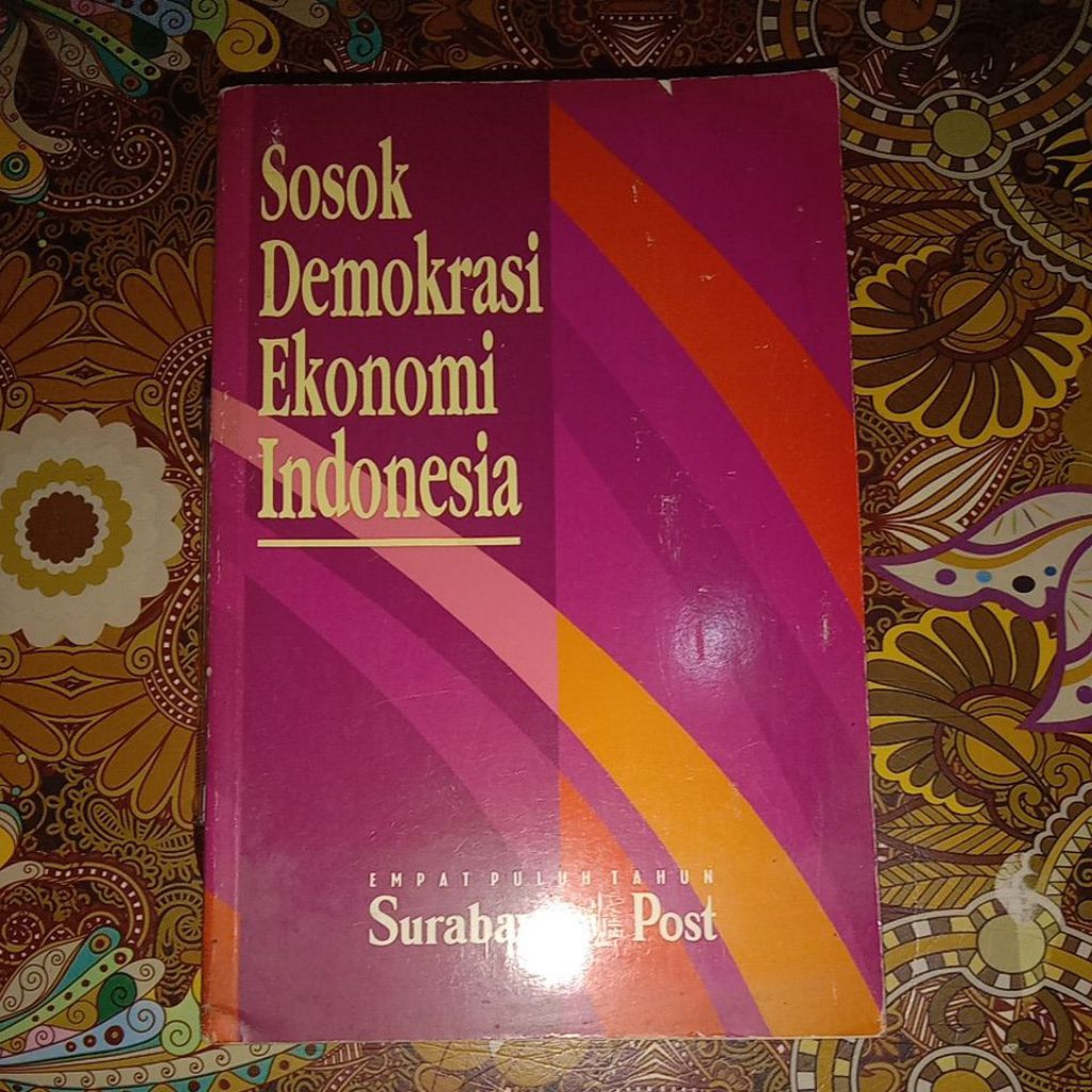 BUKU SOSOK DEMOKRASI EKONOMI INDONESIA