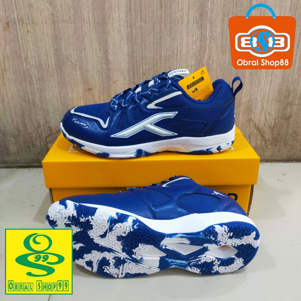 SEPATU BADMINTON HUNDRED XOOM II ORIGINAL
