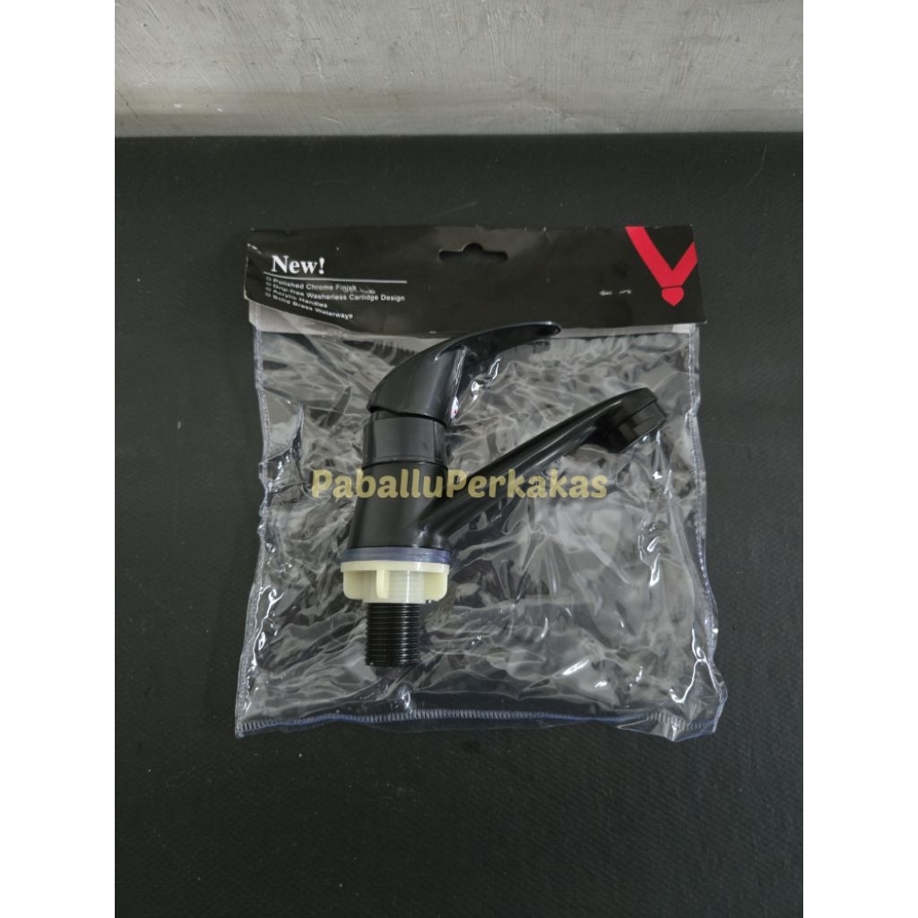 Bano Keran Wastafel Hitam Stainless /  Kran Cuci Piring / Kran Air Putar Wastafel Cuci Piring Stainl