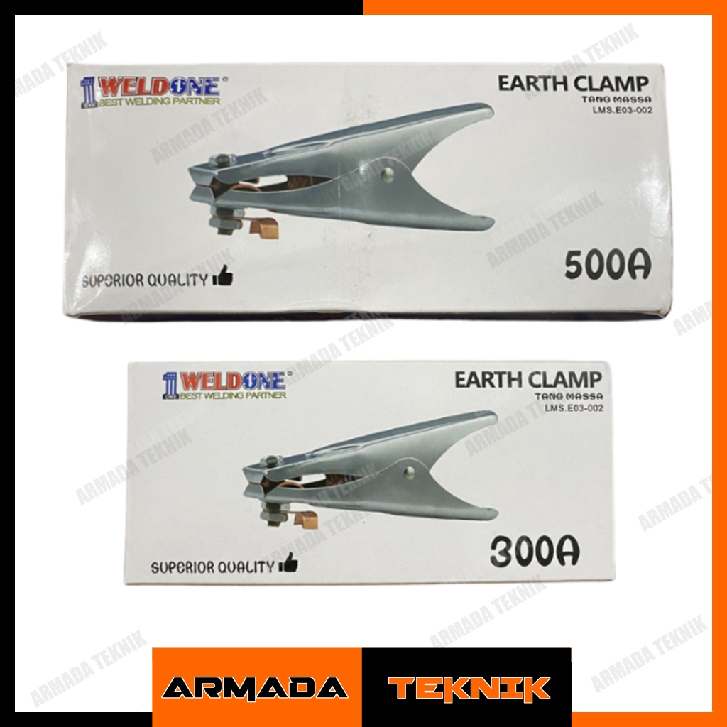 Tang Massa 300A 500A Earth Clamp Stang Las Klem Masa