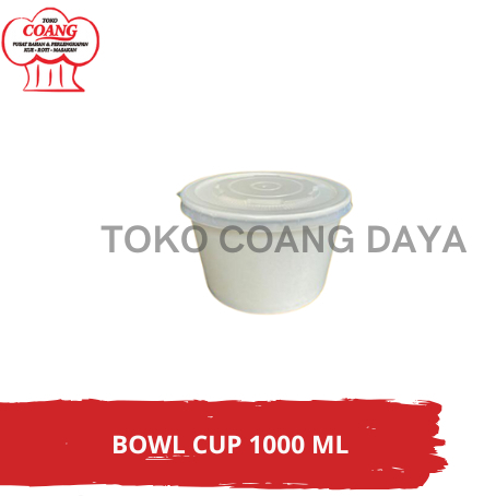 psjp bowl cup 1000 ml / paper bowl