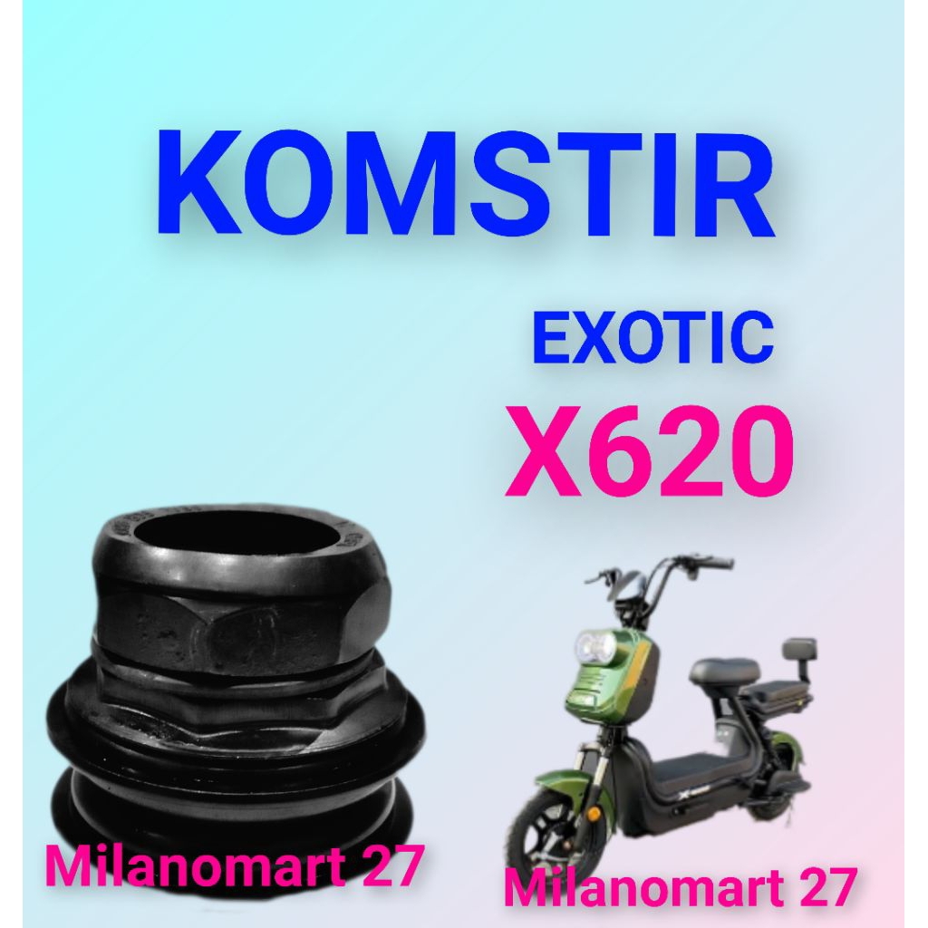 komstir exotic x620 kones headset kompfork sepeda listrik exotic X620