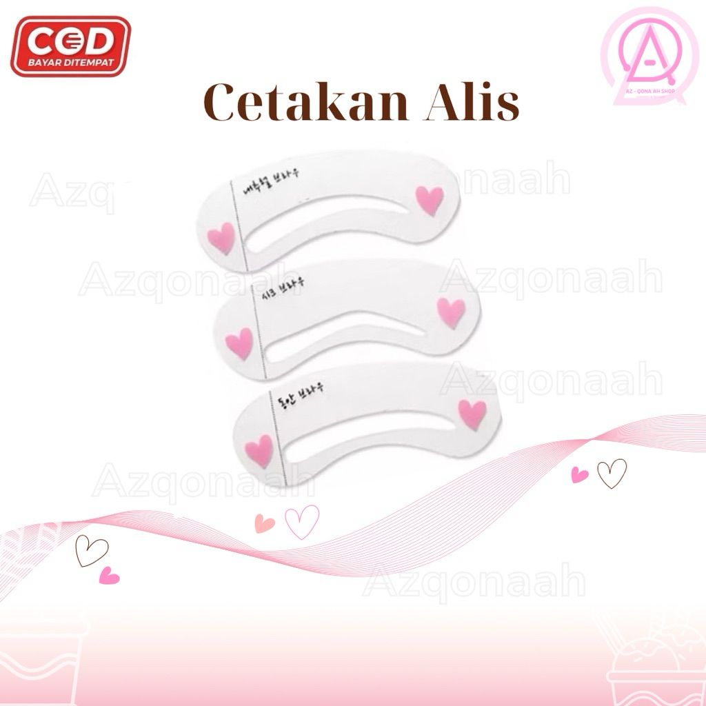CETAKAN ALIS / CETAKAN HENNA ALIS / CETAKAN TERMURAH