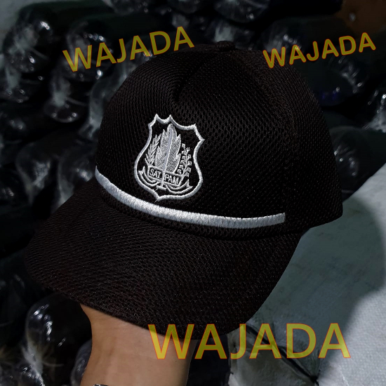 Topi Satpam - Topi Jaring Security - Topi Security - Topi Satpam Terbaru