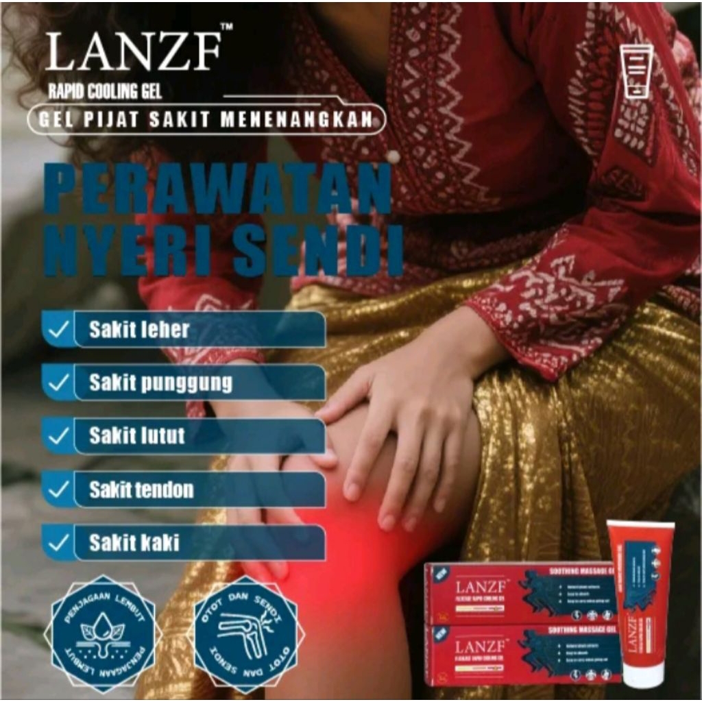 LANZF Fast-Acting Muscle Cream Continue Relaxing Joint Massage