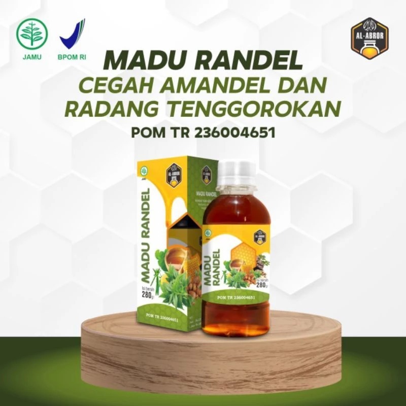Madu Randel Obat Radang Sakit Nyeri Tenggorokan Sariawan Amandel Kronis Dewasa Anak Herbal Ampuh