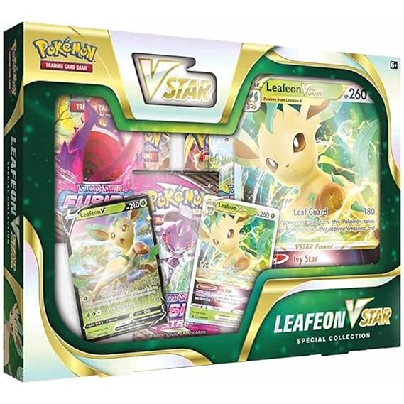 Pokemon Cards: Leafeon VSTAR Special Collection Box