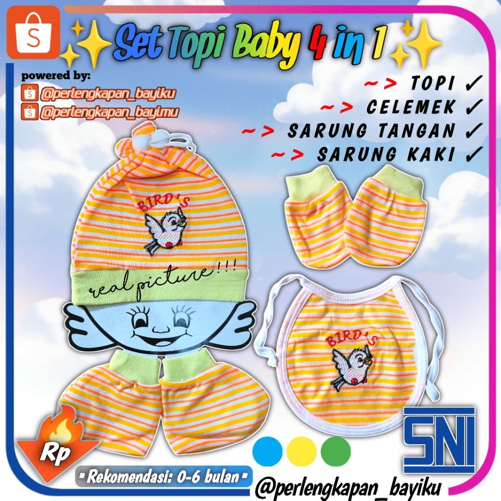 Topi Set Sepatu Bayi Topi Bayi 1 Set Topi Bayi Lucu Topi Bayi Baru Lahir