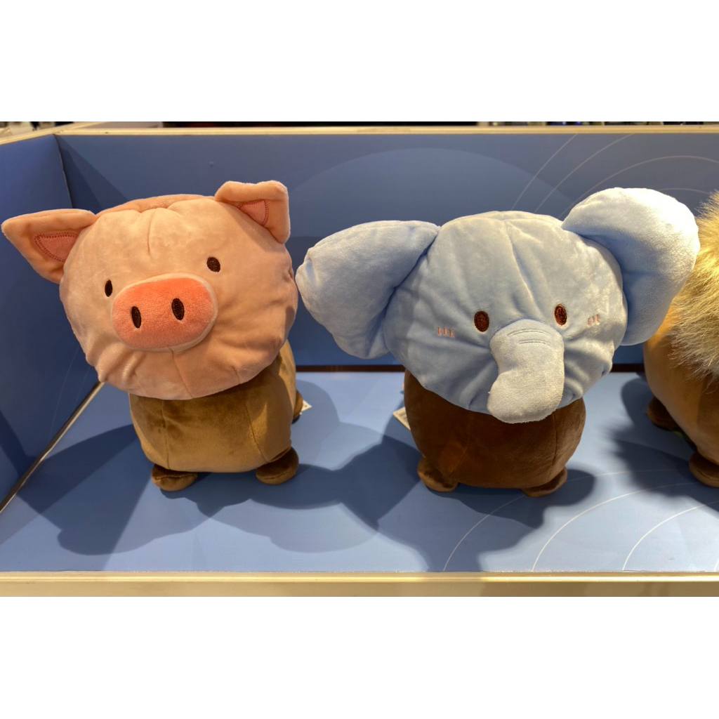 MINISO boneka Capybara boneka gajah boneka babi boneka kelinci boneka murah