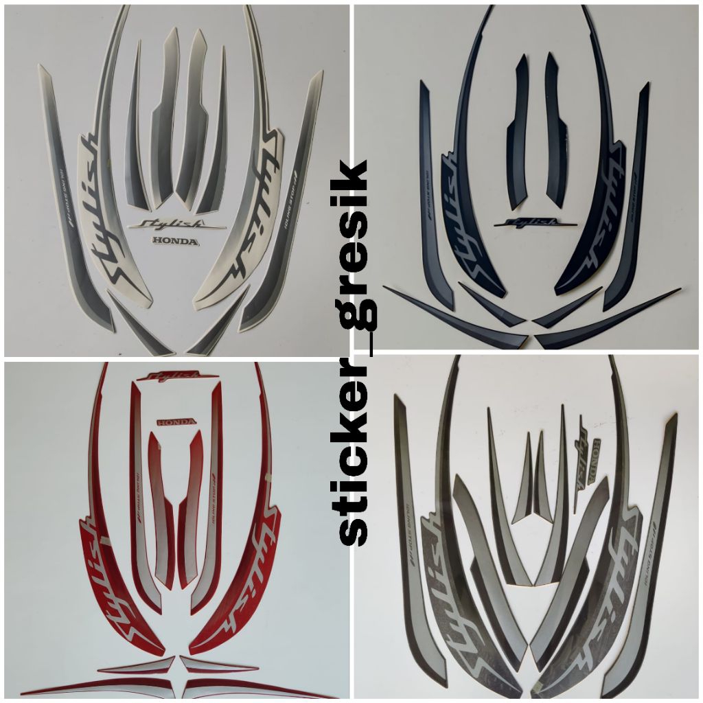 Striping sticker Scoopy stylish 2019